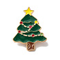 Christmas Theme Enamel Pin, Alloy Brooches for Backpack Clothes
