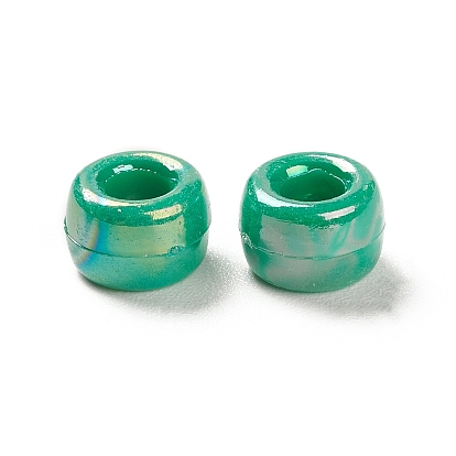 Perles acryliques opaques, couleur ab , rondelle
