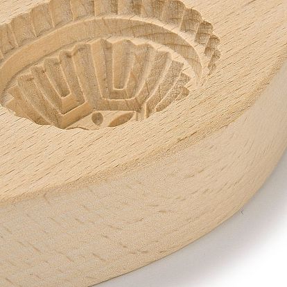 Деревянный пресс из бука, форма для лунного кекса, форма для выпечки китайских иероглифов, овальная форма для выпечки торта