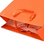 Rectangle Paper Bags, with Handles, for Gift Bags and Shopping Bags