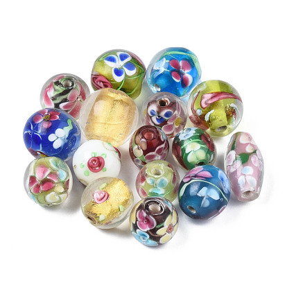Handmade Lampwork Beads, Mixed Shapes