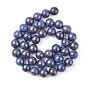 Lapis-lazuli perles naturelles, rond & plat ovale & ovale, formes mixtes