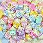 Cartoon Opaque Reisn Decoden Cabochons, for Jewelry Making, Mixed Color