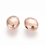 Revestimiento iónico (ip) 304 perlas de acero inoxidable, oval, pulido manual