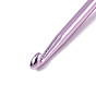 Набор алюминиевых крючков разных размеров, с абс пластиковой ручкой, для плетения крючком швейных инструментов