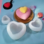 DIY Food Grade Silicone Molds, Resin Casting Molds, For UV Resin, Epoxy Resin Jewelry Making, Heart