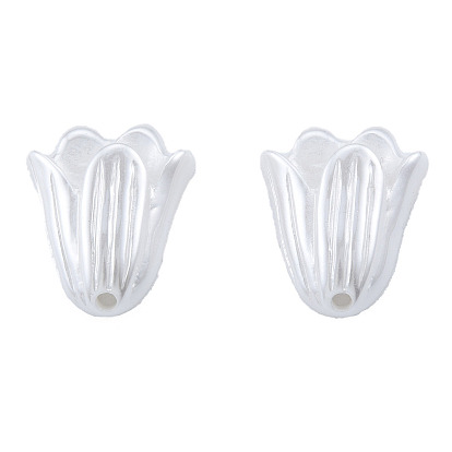 Colgantes de perlas de imitación de plástico abs, flor