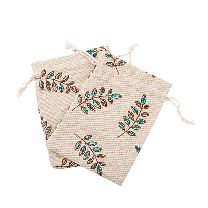 Упаковочные мешки из поликоттона (полиэстер), с напечатанным листом