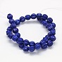 Synthetic Turquoise Bead Strands, Round