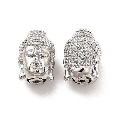 Perles de cubes zircone en laiton , Bouddha
