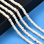 Natural Cultured Freshwater Pearl Beads Strands, Baroque Keshi Pearl Beads, Nuggets