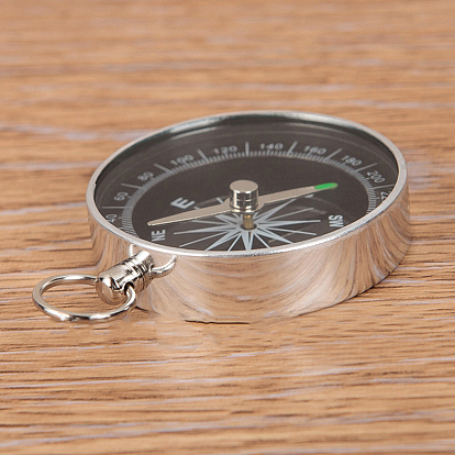 Портативный компас из алюминиевого сплава, открытый компас