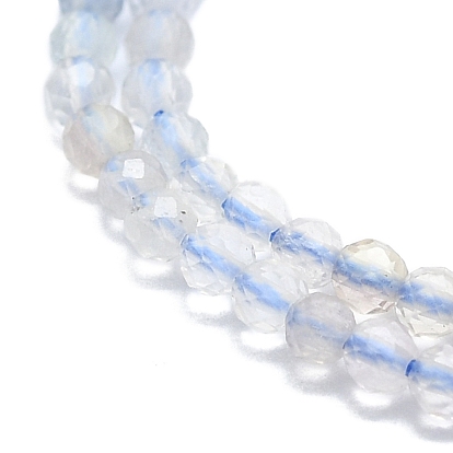 Fluorite naturel chapelets de perles, facette, ronde