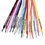 Polyester Flat Custom Shoelace, Flat Sneaker Shoe String with Word, for Kids and Adults