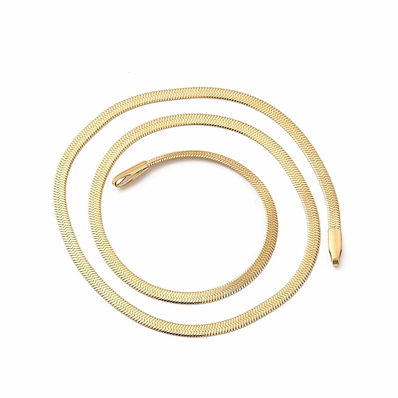 Placage ionique (ip) 304 fabrication de bracelets en acier inoxydable pour hommes femmes, chaînes de chevrons