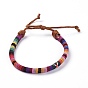 Corde bracelets de cordes ethniques, avec des cordons de coton ciré