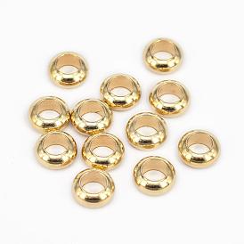 Brass Spacer Beads, Ring, Nickel Free
