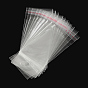 Opp sacs de cellophane, rectangle, 10x4.5 cm, trou: 8 mm, épaisseur unilatérale: 0.035 mm, mesure intérieure: 6x4.5 cm