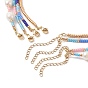 Conjunto de collares con cuentas de semillas de vidrio y perlas naturales de estilo 4 piezas 4, collares apilables para mujer