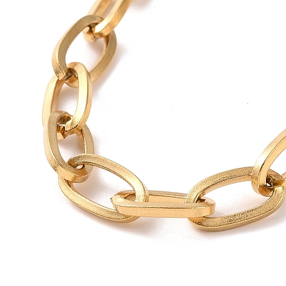 304 bracelet chaîne câble en acier inoxydable pour hommes femmes
