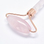 Gemstone Face Massager, Facial Rollers, with Long-Lasting Plated Alloy Findings