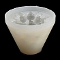 Силиконовые формы для свечей своими руками, для изготовления ароматических свечей, Хэллоуин череп стопка