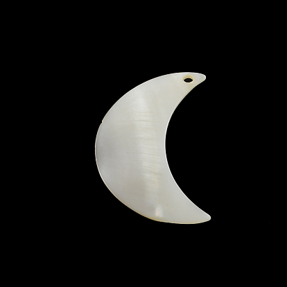 Moon Freshwater Shell Pendants