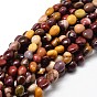Natural Mookaite Nuggets Beads Strands, Tumbled Stone, 5~10x6~7x3~7mm, hole: 1mm, about 14.9 inch ~15.7 inch