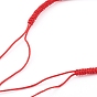 Fabrication de bracelets en fil de nylon tressé
