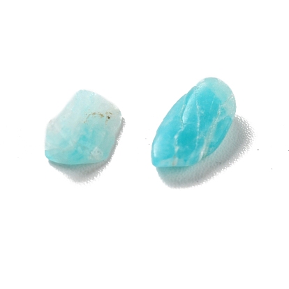 Natural Amazonite Beads, No-hole/Undrilled, Chip