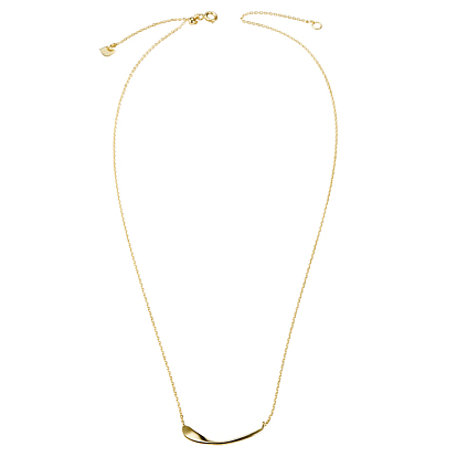 Ожерелья с кулонами в форме ложки из стерлингового серебра tinysand 925, 17.59 дюйм