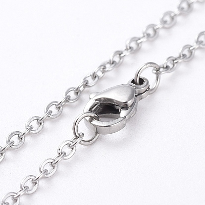 304 Stainless Steel Women Chain Necklaces