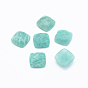 Natural Gemstone Cabochons, Faceted, Square