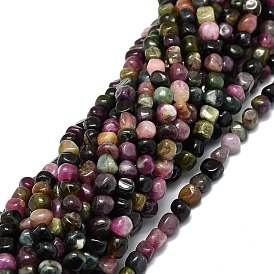 Natural Tourmaline Beads Strands, Nuggets