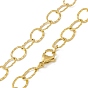 Vacuum Plating 304 Stainless Steel Chunky Rolo Chains Necklace for Men Women