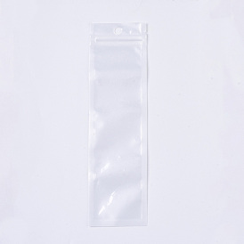 Жемчужная пленка пластиковая сумка на молнии, многоразовые упаковочные пакеты, с отверстием для подвешивания, верхнего уплотнения, мешок с самоуплотнением, прямоугольные