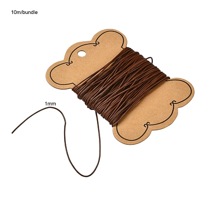 10M Cowhide Leather Cord, Leather Jewelry Cord