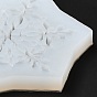 DIY Snowflake Food Grade Silicone Molds, Fondant Molds, Resin Casting Molds, for Chocolate, Candy, UV Resin & Epoxy Resin Craft Making, Christmas Theme