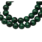 Gemstone Beads, Natural Malachite, Grade AB, Round, Green