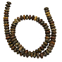 Natural Gemstone Beads, Rondelle, Leopard skin, 8x4mm, Hole: 1mm