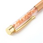 Creative Empty Tube Ballpoint Pens, with Natural Freshwater Shell Beads