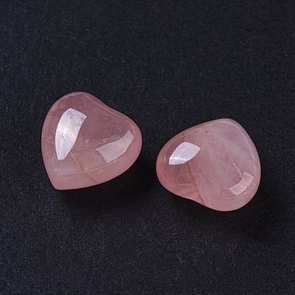 Натуральный розовый кварц сердце любовь камень, карманный пальмовый камень для балансировки рейки