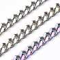 Revestimiento iónico (ip) 304 cadenas retorcidas de acero inoxidable, cadenas del encintado, sin soldar, con carrete