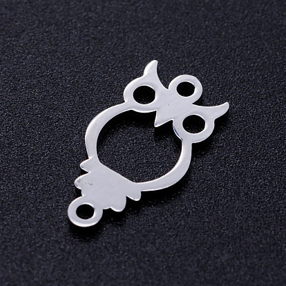 201 Stainless Steel Links Connectors, Owl