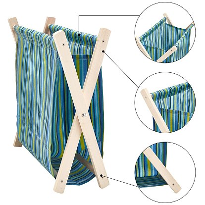 Cloth Folding Basket, X-shaped Cloth Basket