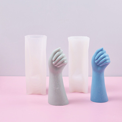 Moules de vase de poing en silicone bricolage, moules de résine, pour la résine UV, fabrication artisanale de résine époxy