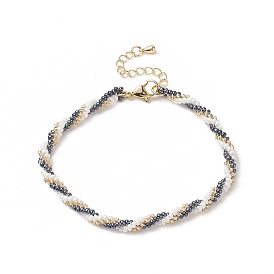 Bracelet fait main en perles de verre pour femme