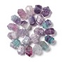 Natural Fluorite Beads Strands, Faceted, Double Terminated Pointed/Bullet
