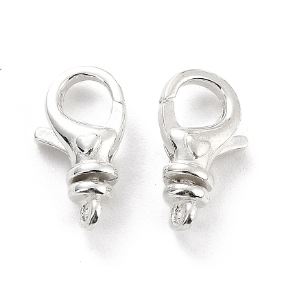 925 Sterling Silver Lobster Claw Clasps, Parrot Trigger Clasps