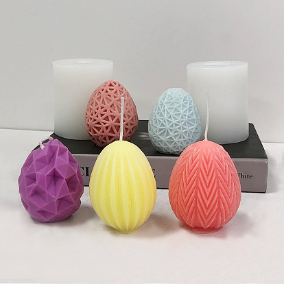 3d пасхальные яйца ароматизированные свечи пищевые силиконовые формы, формы для изготовления свечей, формы для ароматерапевтических свечей